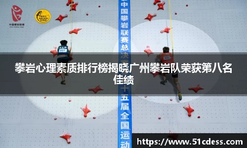 攀岩心理素质排行榜揭晓广州攀岩队荣获第八名佳绩